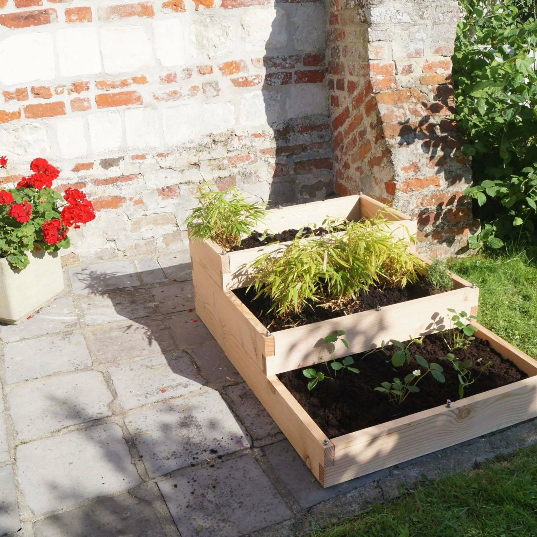 Carrés De Potager>Camif LE CARRE FANTASTIK Carré de Potager 3 Niveaux Big Triptik en Bois