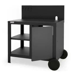 Dessertes Planchas>Camif LE MARQUIER Desserte Allure en Acier Noir