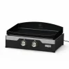 Planchas>Camif LE MARQUIER Plancha Allure Électrique 260 Duo en Inox et Acier Noir