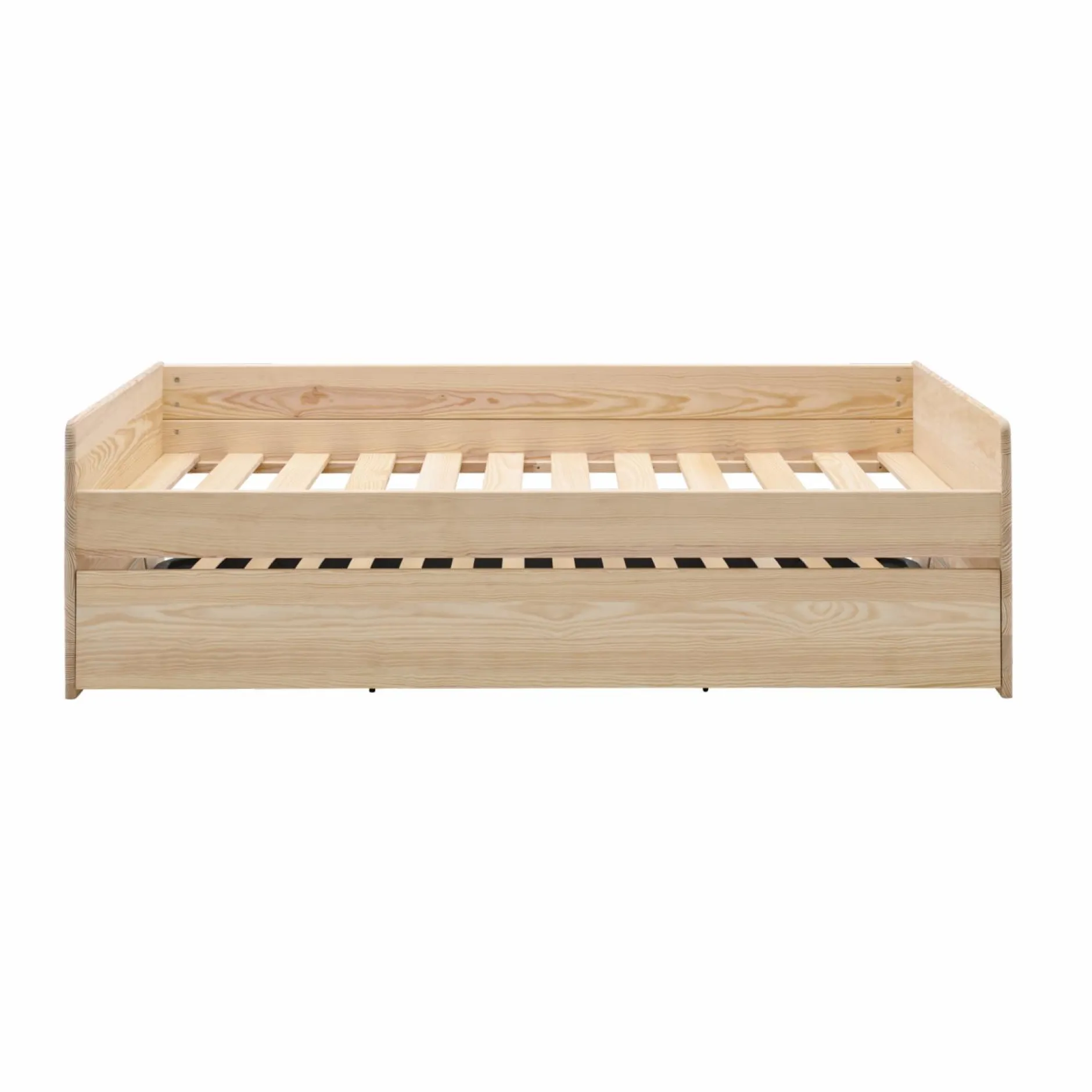 Chambres Enfant|Chambres Enfant>Camif Lit banquette gigogne Sandro - Bois