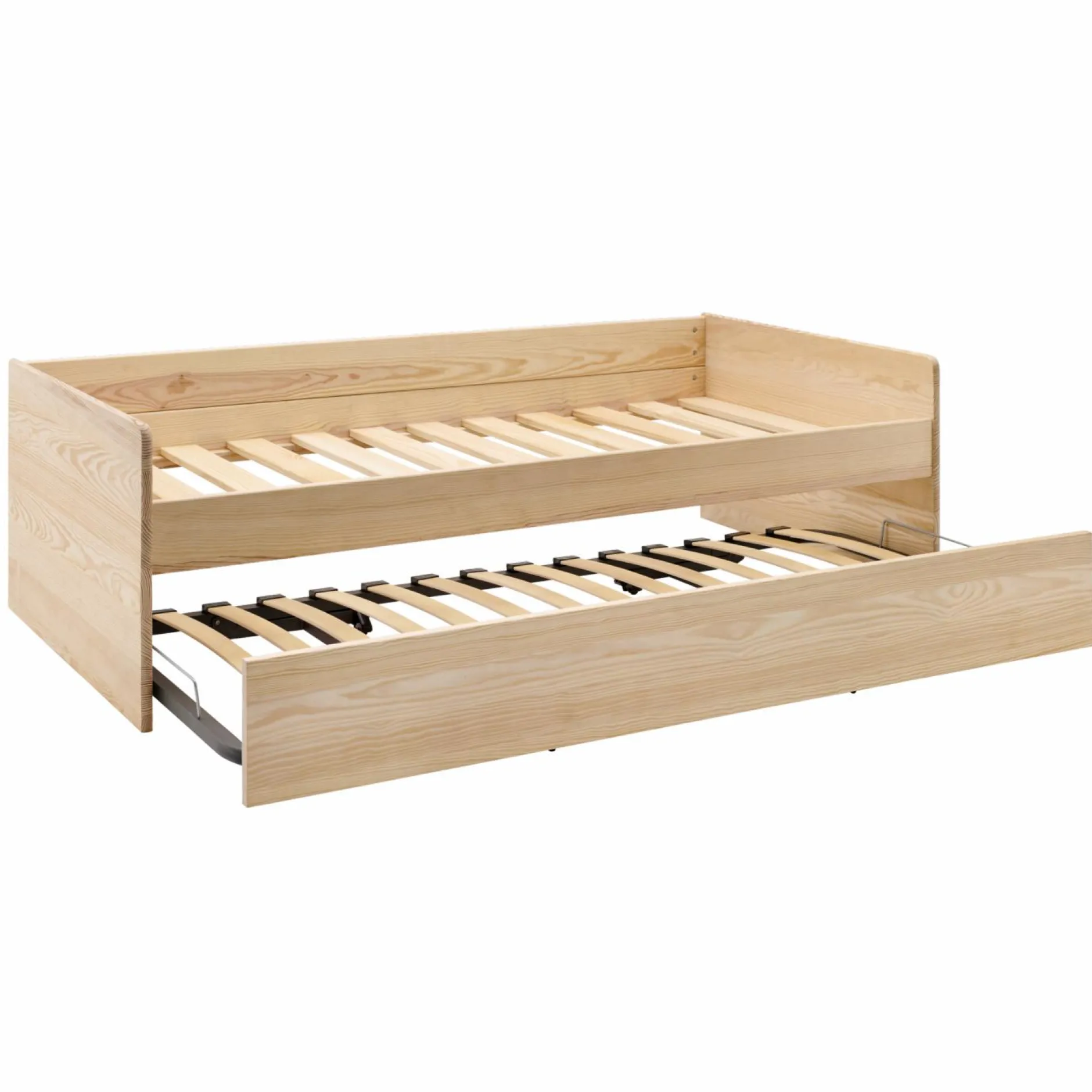 Chambres Enfant|Chambres Enfant>Camif Lit banquette gigogne Sandro - Bois
