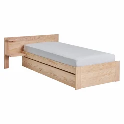Chambres Enfant|Chambres Enfant>Camif Lit bois massif avec tiroir de rangement en option Etienne - Brut