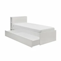 Chambres Enfant|Chambres Enfant>Camif Lit rangement bois massif Sebastian - Blanc