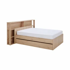 Lits Avec Rangement|Lits Avec Rangement>Camif Lit rangement Nature - 140 x 190 cm