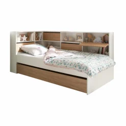 Chambres Enfant|Chambres Enfant>Camif Lit Séraphin - Blanc/Bois