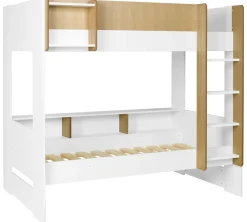 Chambres Enfant|Chambres Enfant>Camif Lits superposés Séraphin - Blanc/Bois