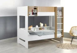 Chambres Enfant|Chambres Enfant>Camif Lits superposés Séraphin - Blanc/Bois