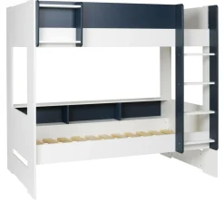 Chambres Enfant|Chambres Enfant>Camif Lits superposés Séraphin - Blanc/Bleu Nuit