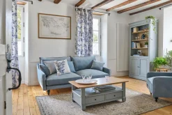 Rideaux Et Voilage|Rideaux Et Voilage>Camif Lot de 2 rideaux coton Angélique - - 135 x 260 cm Gris