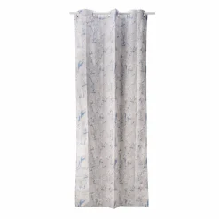 Rideaux Et Voilage|Rideaux Et Voilage>Camif Lot de 2 rideaux coton Passerage - - 135 x 260 cm Gris
