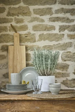 Assiettes|Assiettes>Camif MARIA PT TERRACOTA Lot de 6 Assiettes à dessert Canelada