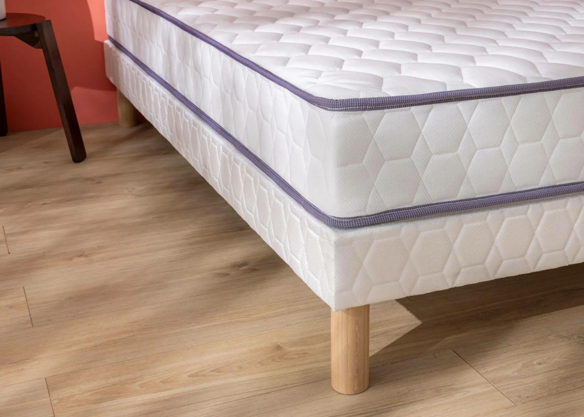 Ensembles 90 X 190 Cm|Ensembles 160 X 200 Cm>Camif MERINOS Ensemble sommier et matelas Natty - 90 x 190 cm