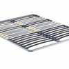 Sommiers 90 X 190 Cm|Sommiers 140 X 190 Cm>Camif MERINOS Sommier cadre métal à lattes 5 zones 4 cm - 140 x 200 cm