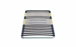 Sommiers 90 X 190 Cm|Sommiers 140 X 190 Cm>Camif MERINOS Sommier cadre métal à lattes 5 zones 4 cm - 90 x 200 cm