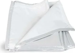 Rideaux Et Voilage|Rideaux Et Voilage>Camif MOONDREAM Doublure occultant et thermique Bi-Well, blanc & argent