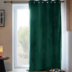 Rideaux Et Voilage|Rideaux Et Voilage>Camif MOONDREAM Rideau velours 3 en 1 phonique thermique occultant Marilou - Origan