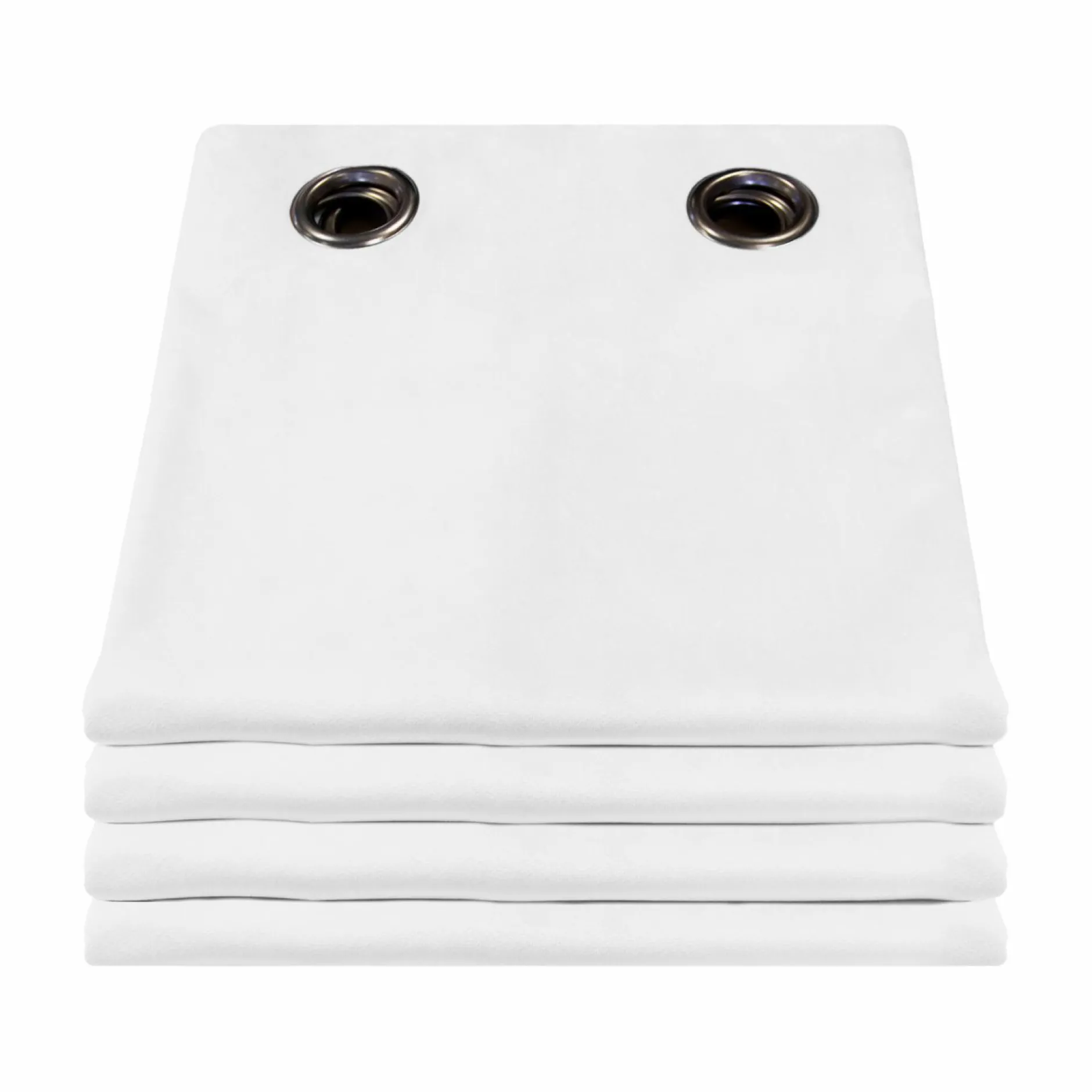 Rideaux Et Voilage|Rideaux Et Voilage>Camif MOONDREAM Rideau velours 3 en 1 phonique thermique occultant Marilou - Blanc