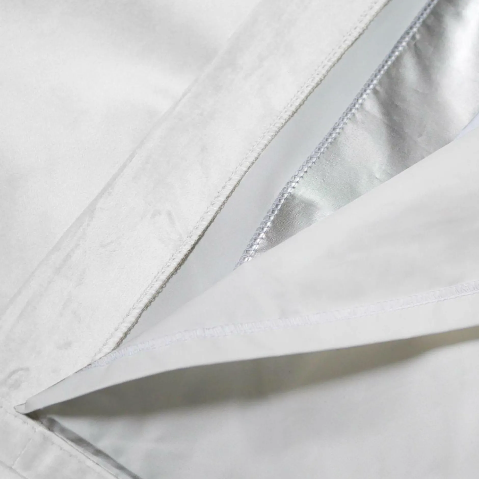 Rideaux Et Voilage|Rideaux Et Voilage>Camif MOONDREAM Rideau velours 3 en 1 phonique thermique occultant Marilou - Blanc