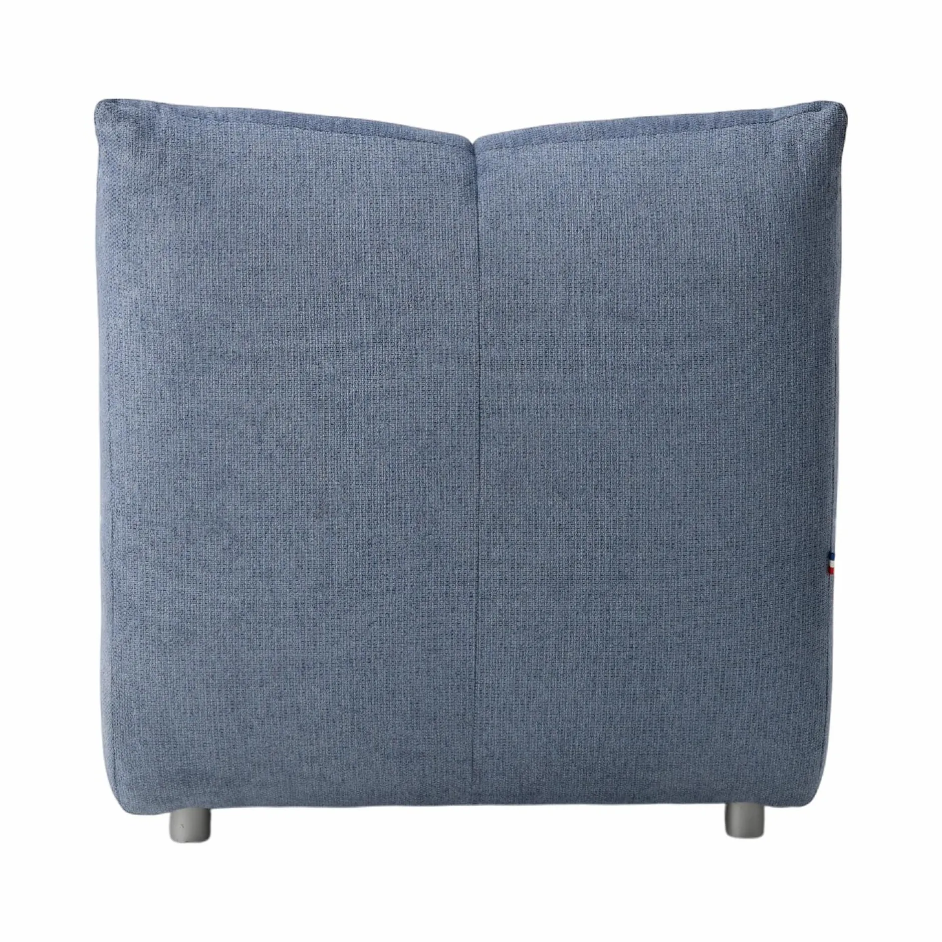 Canapés Modulables>Camif Méridienne pour canapé modulable tissu Benny - Bleu