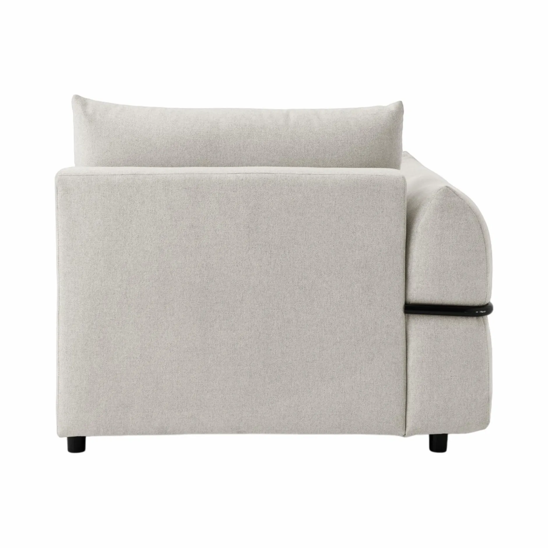 Canapés Modulables>Camif Méridienne pour canapé modulable tissu Solal - - Méridienne gauche Beige