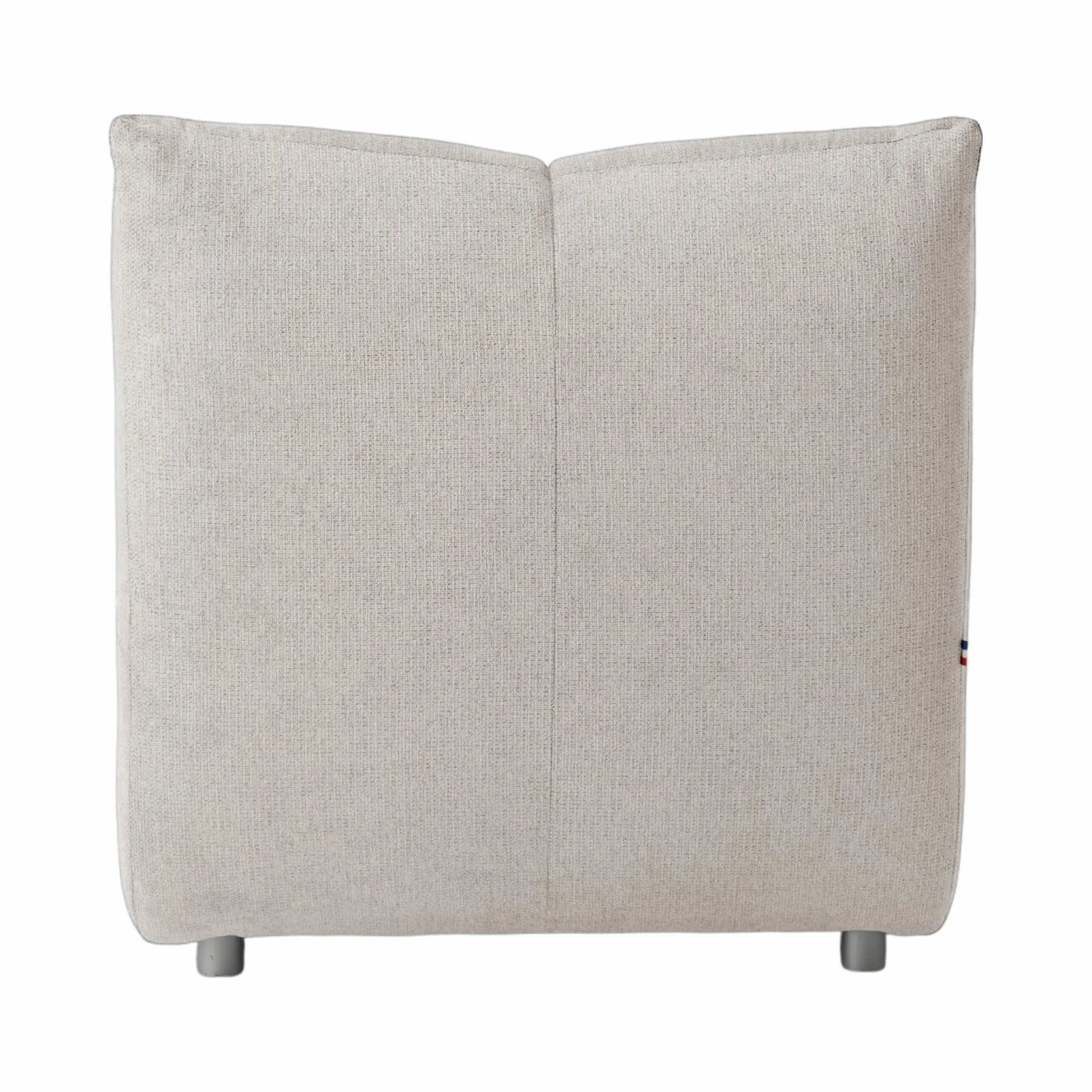 Canapés Modulables>Camif Méridienne pour canapé modulable tissu Benny - Naturel