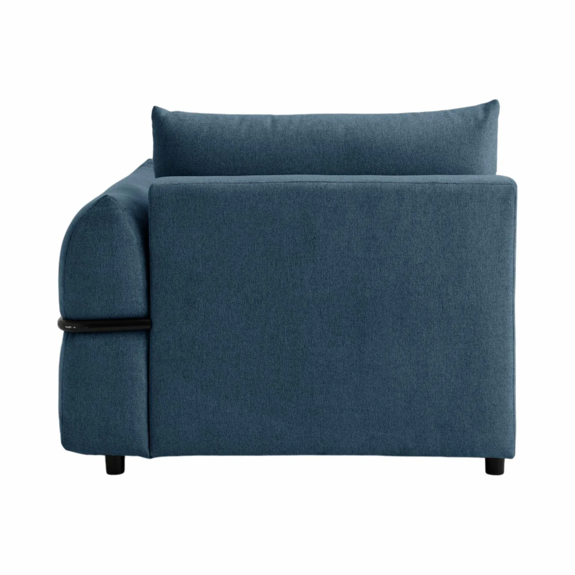 Canapés Modulables>Camif Méridienne pour canapé modulable tissu Solal - - Méridienne droite Bleu