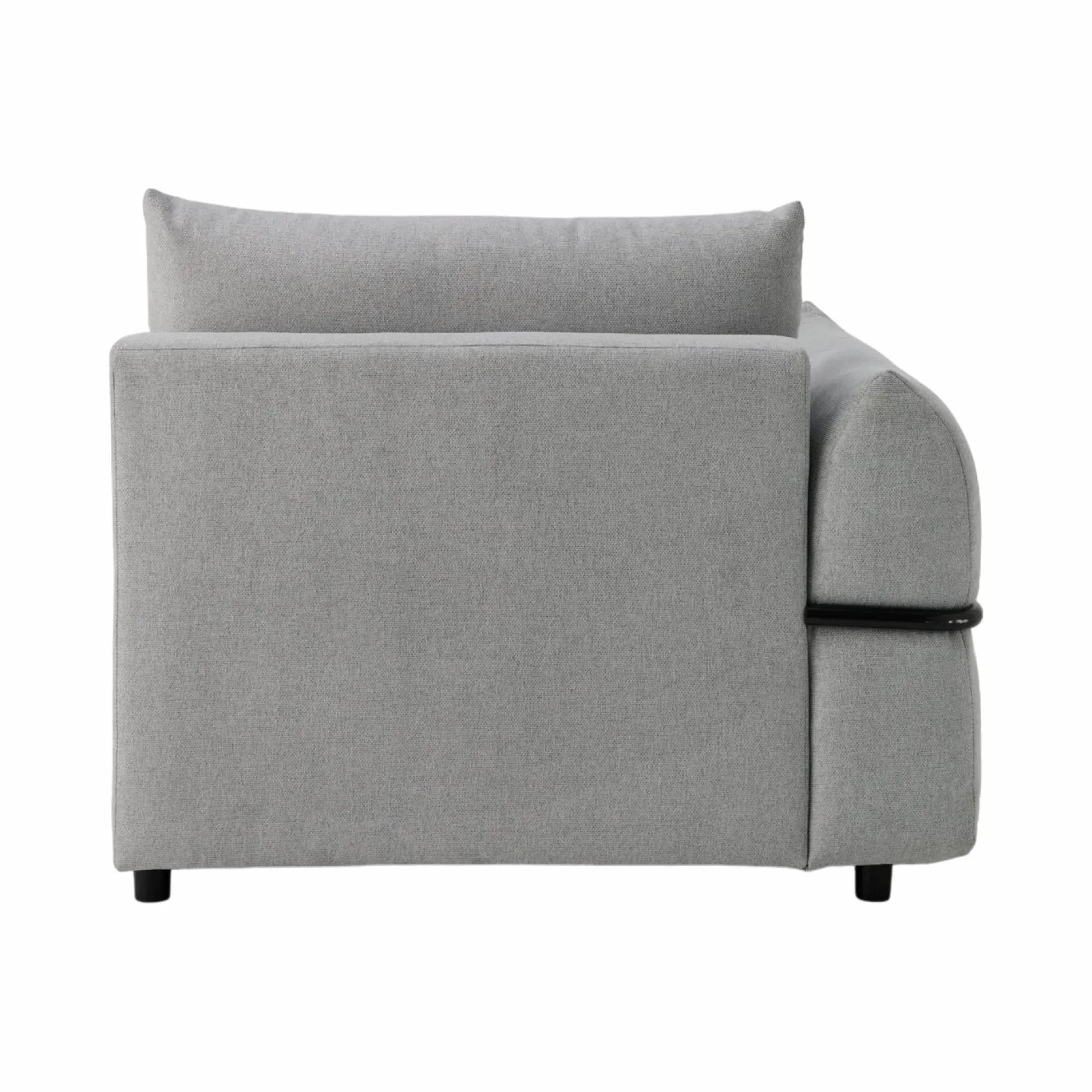 Canapés Modulables>Camif Méridienne pour canapé modulable tissu Solal - - Méridienne gauche Gris