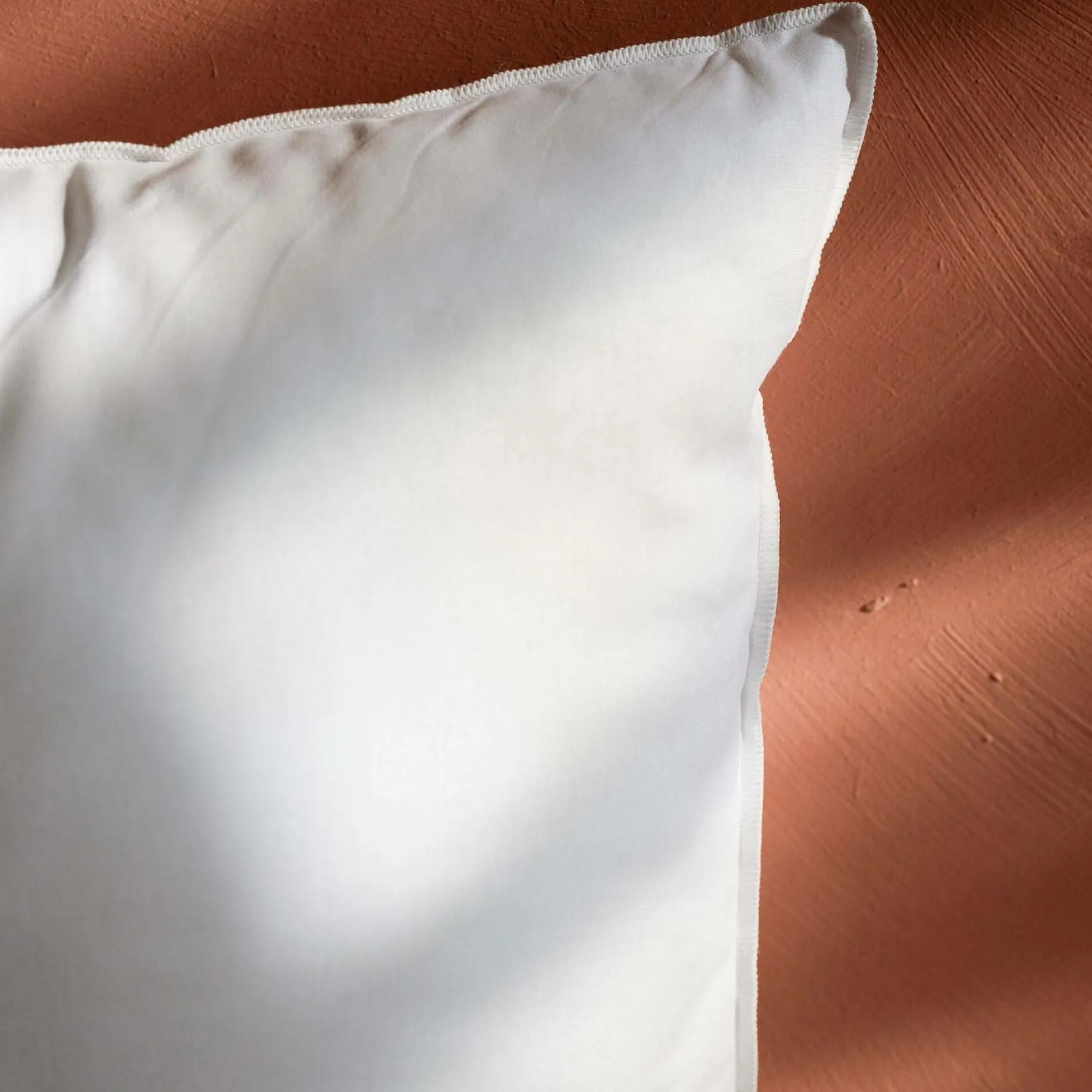 Oreillers|Oreillers>Camif Oreiller moelleux coton bio - 60 x 60 cm