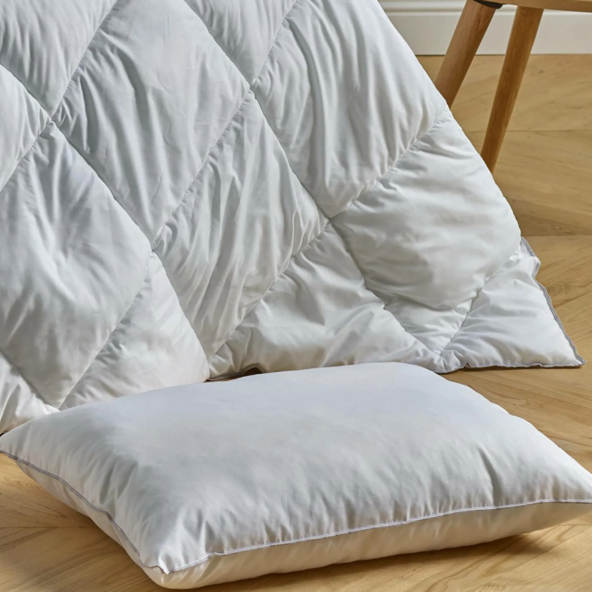 Oreillers|Oreillers>Camif Oreiller moelleux Seaqual Guillaume - 50 x 70 cm