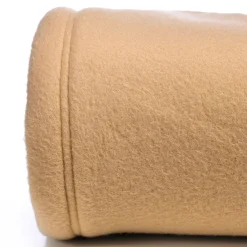 Couvertures>Camif OURSON Couverture maille polaire Thermotec - - 100 x 150 cm Chamois