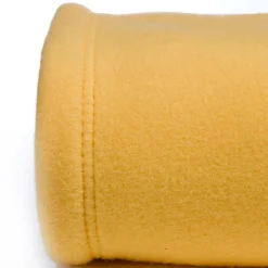 Couvertures>Camif OURSON Couverture maille polaire Thermotec - - 100 x 150 cm Soleil