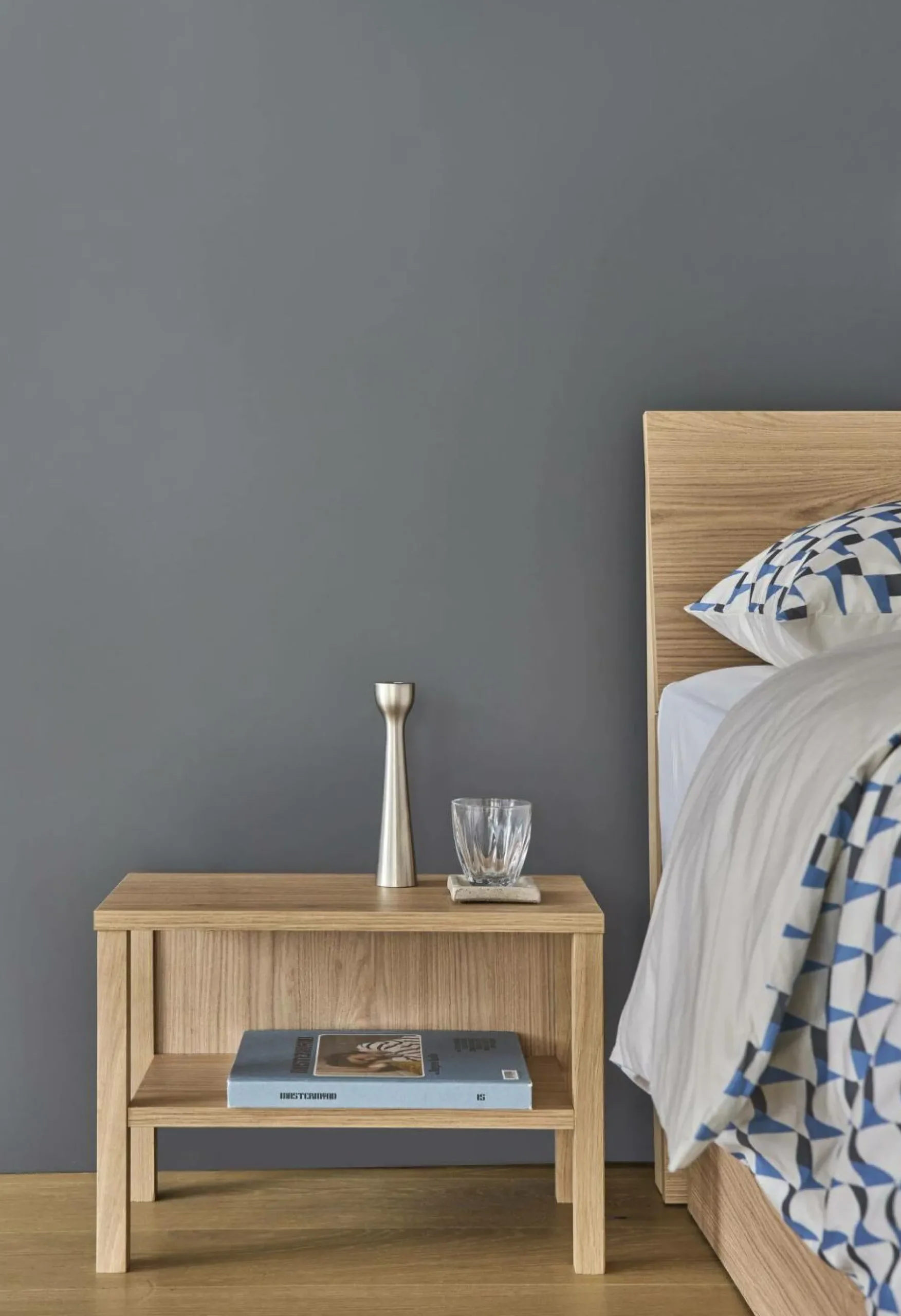 Parures De Lit|Housses De Couette>Camif Parure de lit coton bio Nautique Urbain - - 240 x 220 cm Bleu Gris