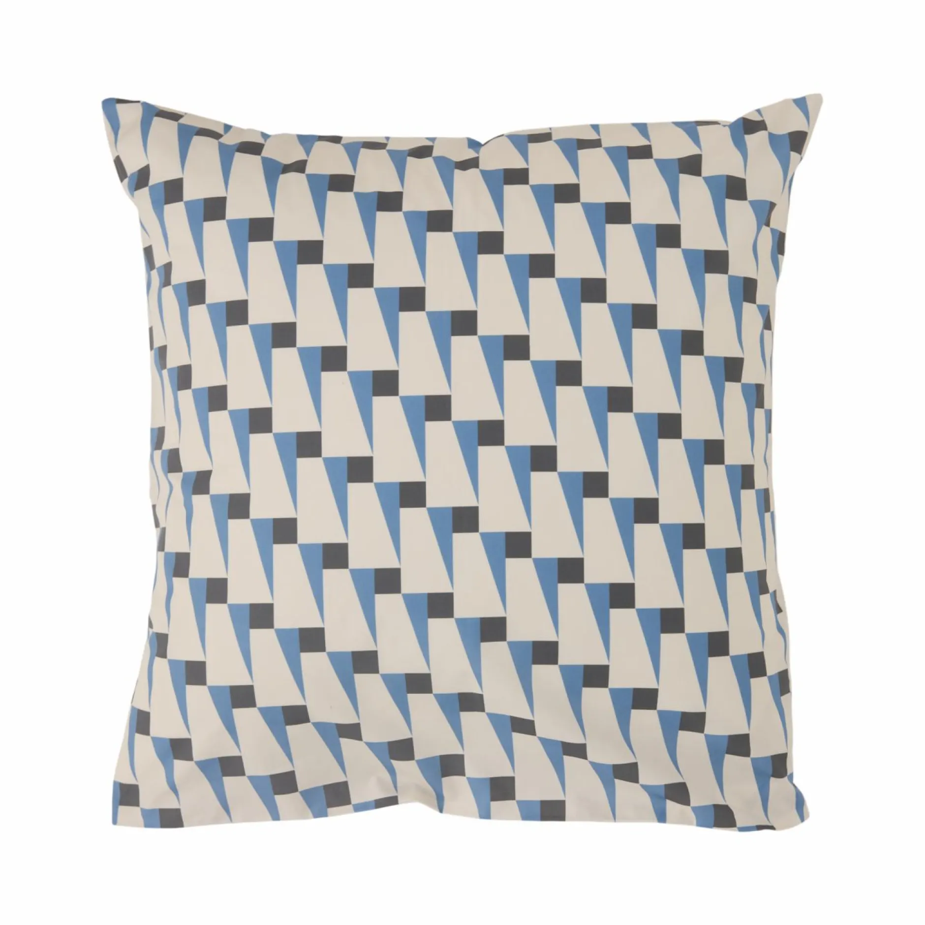 Parures De Lit|Housses De Couette>Camif Parure de lit coton bio Nautique Urbain - - 240 x 220 cm Bleu Gris