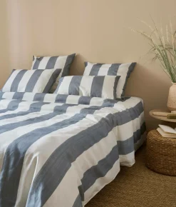 Housses De Couette|Parures De Lit>Camif Parure de lit coton lin Oyat - - 240 x 220 cm Gris souris