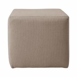 Repose-Pieds>Camif Petit pouf tissu Otis - Beige