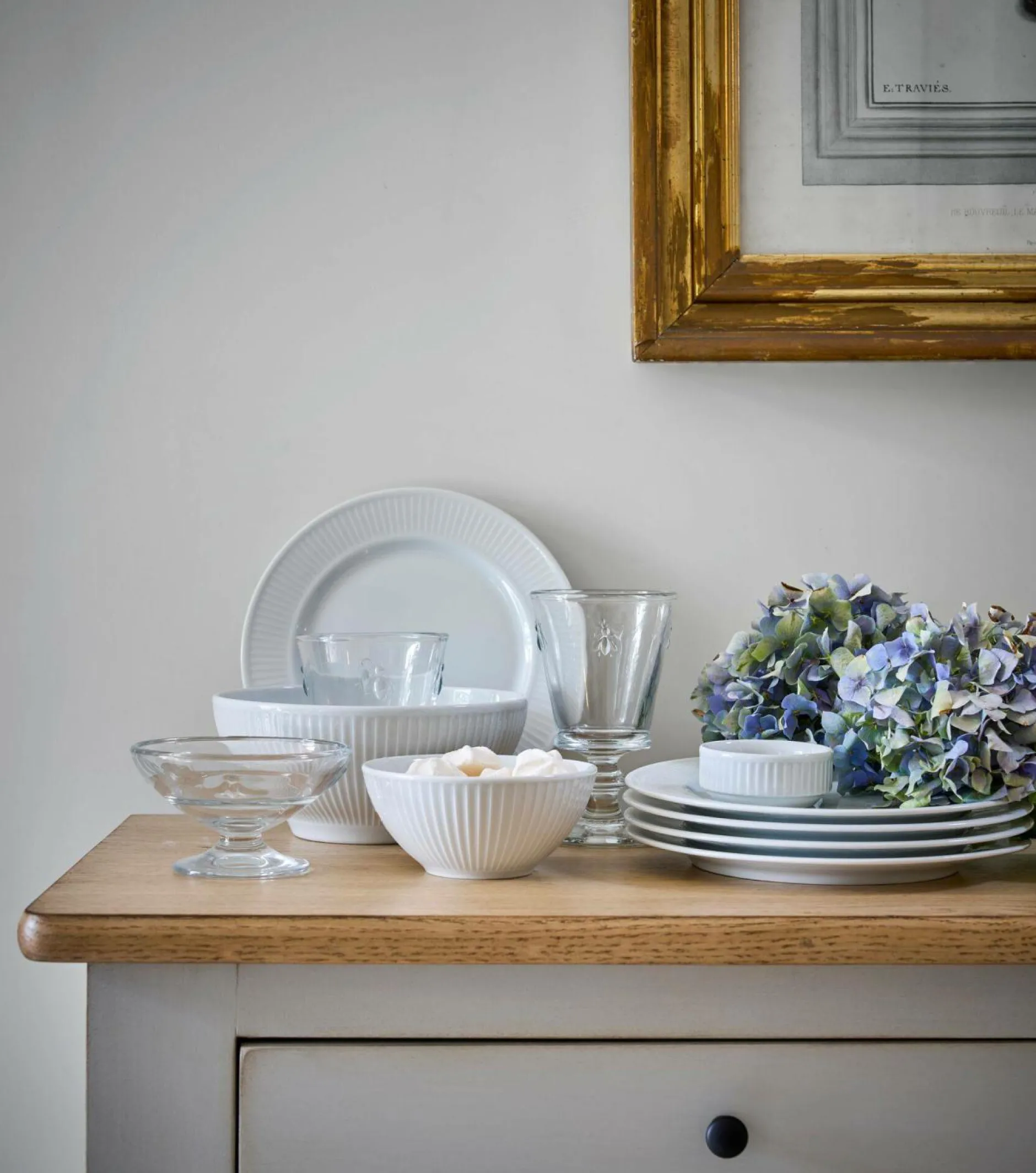 Assiettes|Assiettes>Camif PILLIVUYT Lot de 6 Assiettes plates Plissé