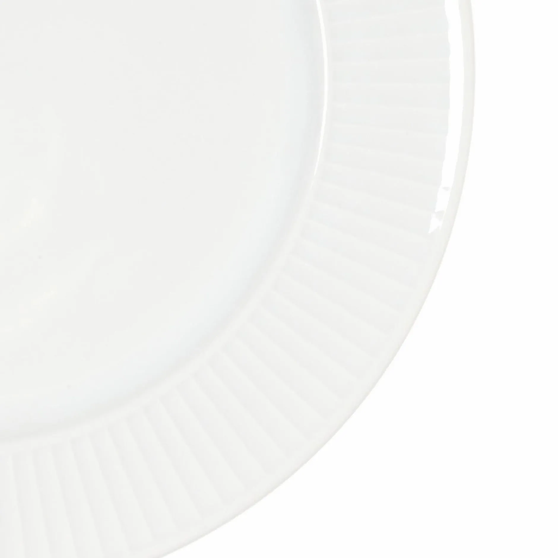 Assiettes|Assiettes>Camif PILLIVUYT Lot de 6 Assiettes plates Plissé