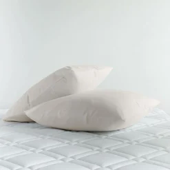 Protèges Oreillers|Protèges Oreillers>Camif Protège oreiller molleton imperméable coton bio Issac - 60 x 60 cm