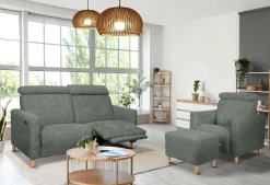 Repose-Pieds>Camif Repose pieds tissu Chambord - Lierre