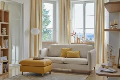 Repose-Pieds>Camif Repose-pieds tissu Portimo - Lin