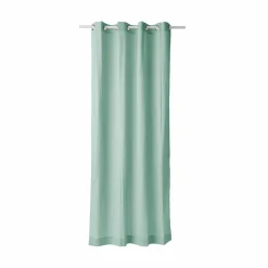 Rideaux Et Voilage|Rideaux Et Voilage>Camif Rideau coton lin Valentine - Bleu écume