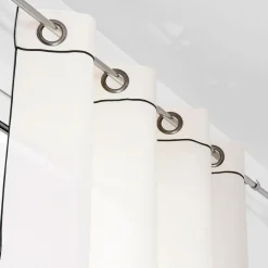 Rideaux Et Voilage|Rideaux Et Voilage>Camif Rideau lin Léonard - - 135 x 260 cm Ecru