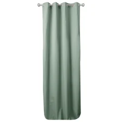 Rideaux Et Voilage|Rideaux Et Voilage>Camif Rideau recyclé Heva - Vert Eau