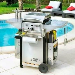 Accessoires Planchas Et Barbecues>Camif ROLLER GRILL Couvercle de cuisson avec charnière 400 x 400