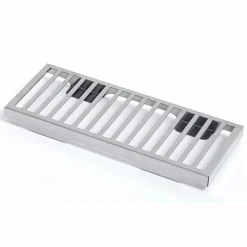 Accessoires Planchas Et Barbecues>Camif ROLLER GRILL Grille de cuisson plancha 400 x 400