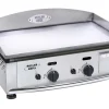 Planchas>Camif ROLLER GRILL Plancha inox gaz PSI600G