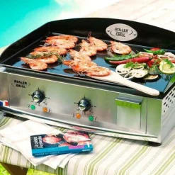 Planchas>Camif ROLLER GRILL Plancha 600x400 gaz