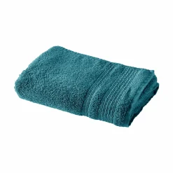 Serviettes De Bain>Camif Serviette de bain coton bio Lena - - 30 x 50 cm Baltique