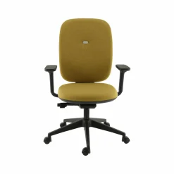 Chaises De Bureau>Camif SOKOA Siége Alaia dossier tapissé avec accoudoirs - Tournesol