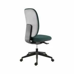 Chaises De Bureau>Camif SOKOA Siége Alaia dossier tapissé sans accoudoirs - Vert Jungle